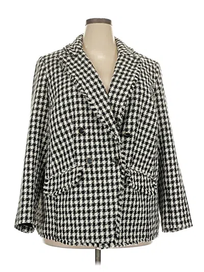 Pre-owned Talbots Blazer Jacket In Ivory