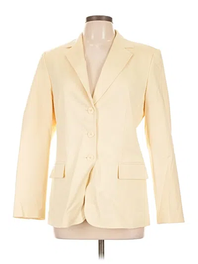 Pre-owned Talbots Blazer Jacket In Ivory