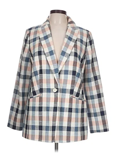 Talbots Blazer Jacket In Neutral