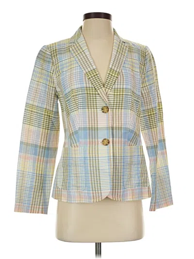 Talbots Blazer Jacket In Multi
