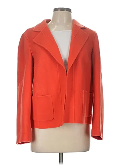 Pre-owned Talbots Blazer Jacket In Orange