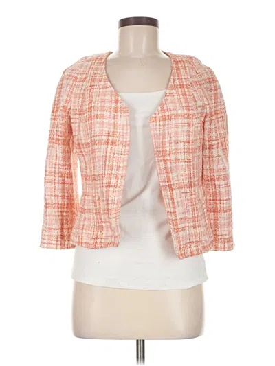 Pre-owned Talbots Blazer Jacket In Orange
