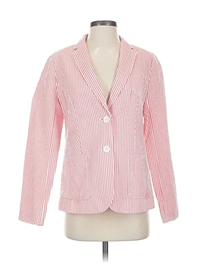 Pre-owned Talbots Blazer Jacket In Pink
