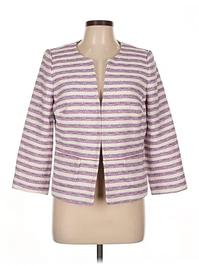 Pre-owned Talbots Blazer Jacket In Pink