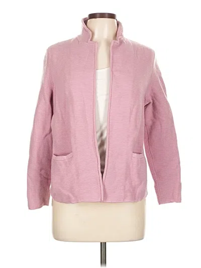 Pre-owned Talbots Blazer Jacket In Pink
