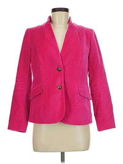 Pre-owned Talbots Blazer Jacket In Pink