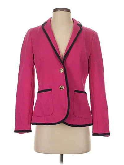 Pre-owned Talbots Blazer Jacket In Pink