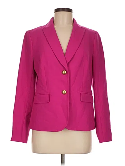 Pre-owned Talbots Blazer Jacket In Pink