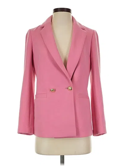 Pre-owned Talbots Blazer Jacket In Pink