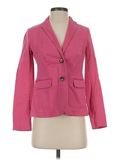 Pre-owned Talbots Blazer Jacket In Pink