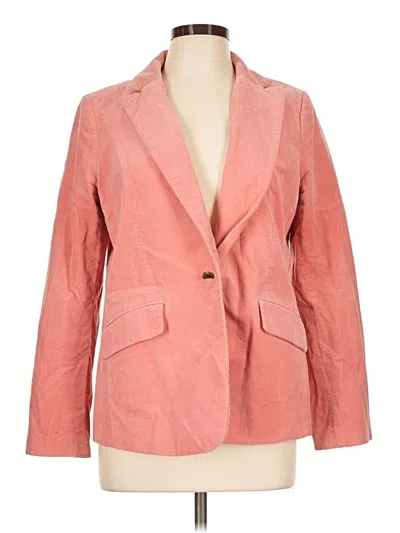 Pre-owned Talbots Blazer Jacket In Pink