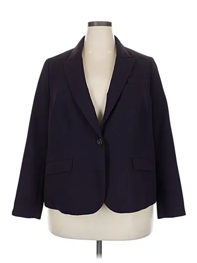 Pre-owned Talbots Blazer Jacket In Purple