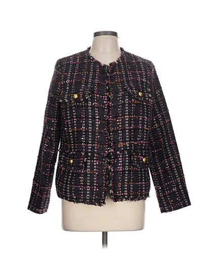 Pre-owned Talbots Blazer Jacket In Purple