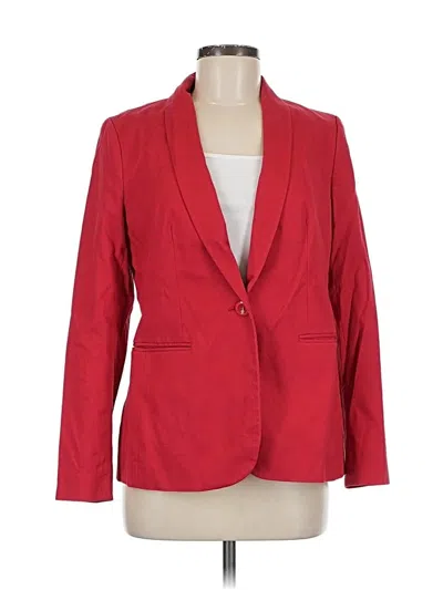 Pre-owned Talbots Blazer Jacket In Red