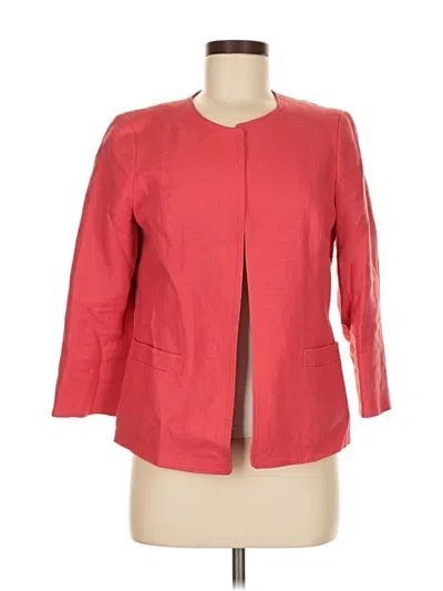 Pre-owned Talbots Blazer Jacket In Red