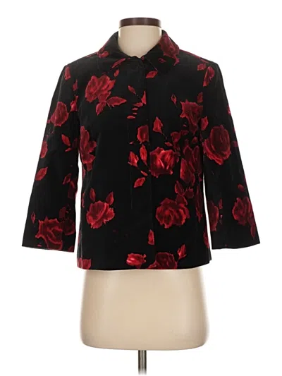 Pre-owned Talbots Blazer Jacket In Red