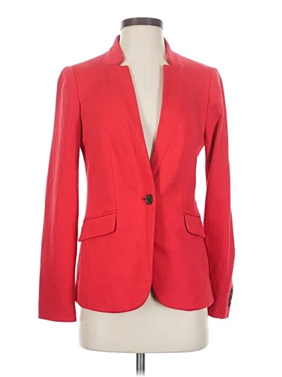 Pre-owned Talbots Blazer Jacket In Red