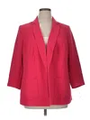 Talbots Blazer Jacket In Red