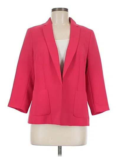Pre-owned Talbots Blazer Jacket In Red