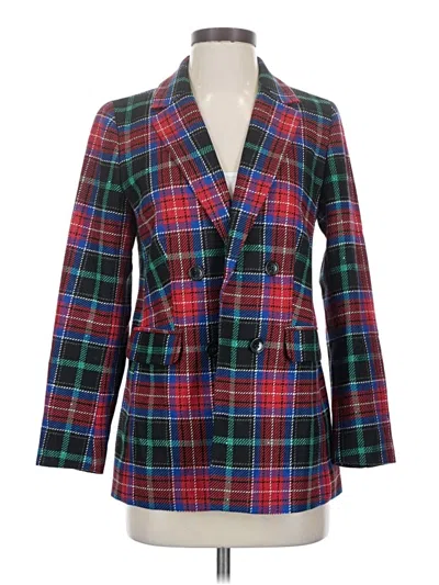 Pre-owned Talbots Blazer Jacket In Red