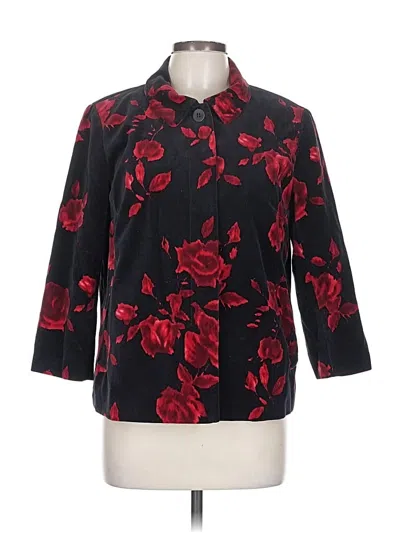 Pre-owned Talbots Blazer Jacket In Red