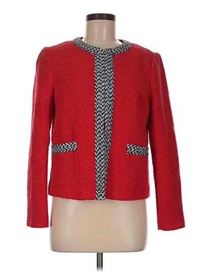 Pre-owned Talbots Blazer Jacket In Red