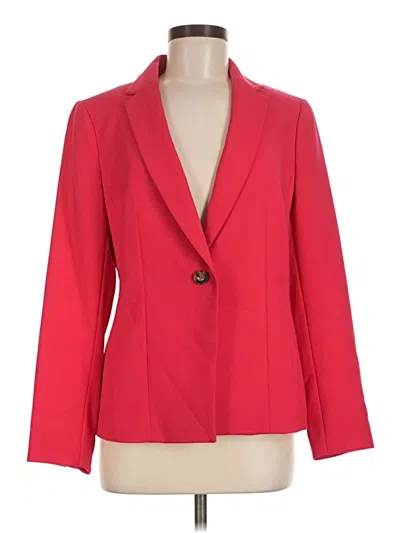 Pre-owned Talbots Blazer Jacket In Red