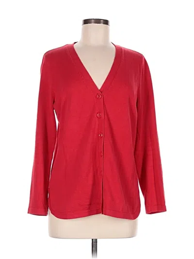 Pre-owned Talbots Blazer Jacket In Red