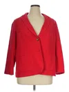 Talbots Blazer Jacket In Red