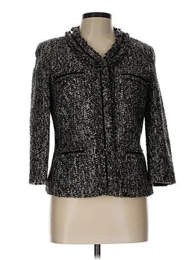 Pre-owned Talbots Blazer Jacket In Silver