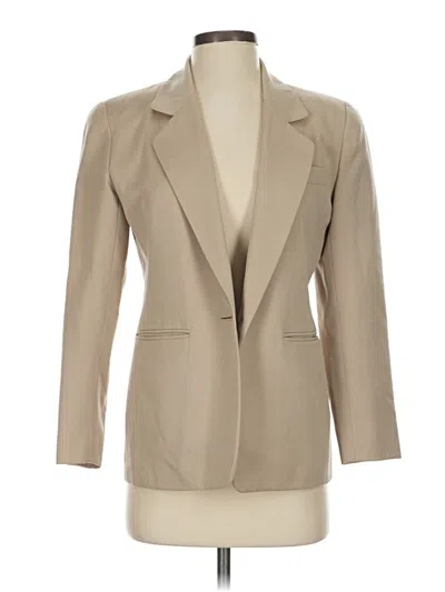 Pre-owned Talbots Blazer Jacket In Tan