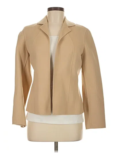 Pre-owned Talbots Blazer Jacket In Tan