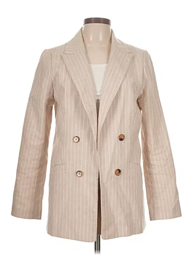 Pre-owned Talbots Blazer Jacket In Tan