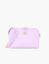 Talbots Blythe Pebble Leather Crossbody Bag - Spring Lilac - 001  In Spring Lilac