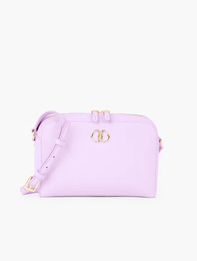 Talbots Blythe Pebble Leather Crossbody Bag - Spring Lilac - 001