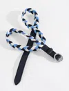 Talbots Braided Belt - Blue - Large