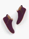 Talbots Brittany Knit Ankle Bootie - Eggplant - 9m  In Eggplant