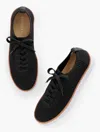 Talbots Brittany Knit Sneakers - Black - 10m