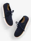 Talbots Brittany Knit Sneakers - Blue - 7m  In Blue