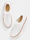 Talbots Brittany Knit Sneakers - White - 10m