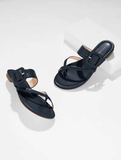 Talbots Camy Buckle Slides - Blue - 9m