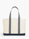 Talbots Canvas Boat Tote - Natural - 001 - 100% Cotton  In Natural