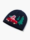 Talbots Car With Tree Beanie - Blue - 001  In Blue
