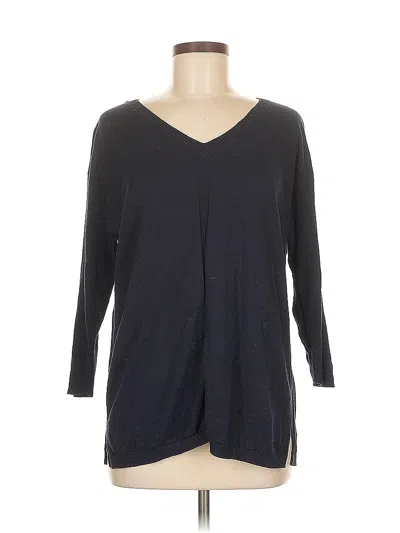 Pre-owned Talbots Cardigan Sweater In Black