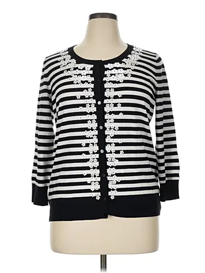Talbots Cardigan Sweater In Black