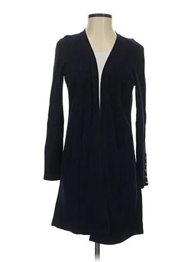 Pre-owned Talbots Cardigan Sweater In Black