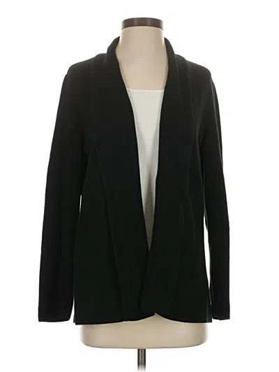 Pre-owned Talbots Cardigan Sweater In Black