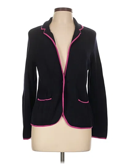 Pre-owned Talbots Cardigan Sweater In Black