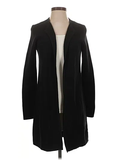 Pre-owned Talbots Cardigan Sweater In Black