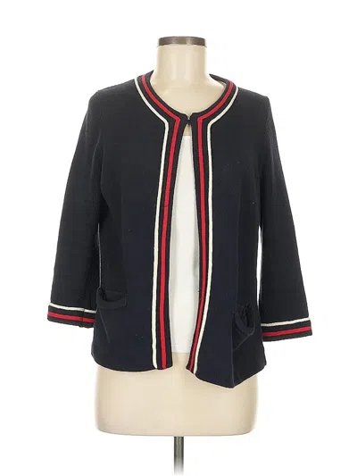 Pre-owned Talbots Cardigan Sweater In Blue